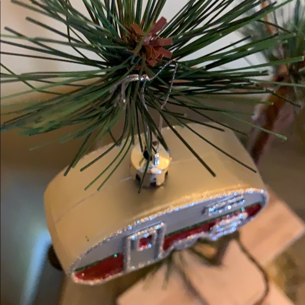 Ornament: trailer camper Christmas tree decoration retro style holiday decor - Picture 16 of 16
